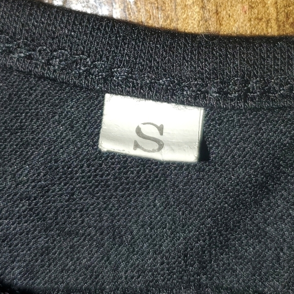 Black top cold shoulder ribbon strap Small - Picture 5 of 10